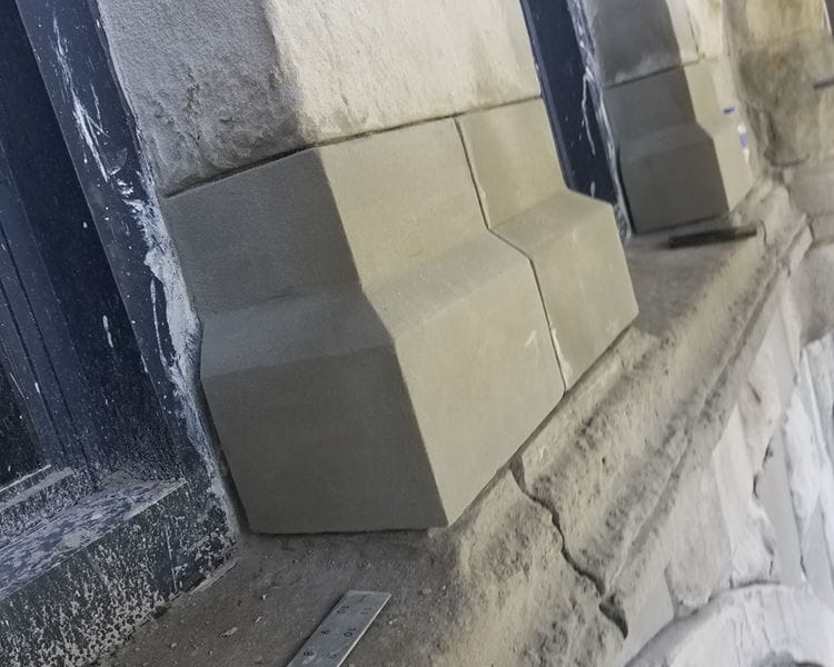 Masonry Patching & Sculpting.